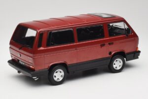 Volkswagen Bus T3 Multivan Magnum Mars Red Metallic KK-Scale 1:18 KKDC180991 Metāls — attēls 2 no 6