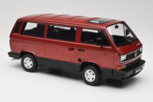 Volkswagen Bus T3 Multivan Magnum Mars Red Metallic KK-Scale 1:18 KKDC180991 Metāls — attēls 4 no 6
