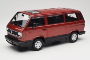 Volkswagen Bus T3 Multivan Magnum Mars Red Metallic KK-Scale 1:18 KKDC180991 Metāls