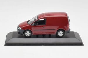 Volkswagen Caddy 2K Tumši Sarkans Minichamps 1:43 CADDY004 Metāls