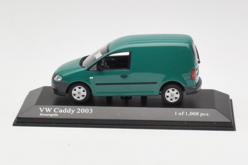 Volkswagen Caddy 2K Zaļš Minichamps 1:43 CADDY006 Metāls