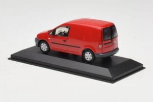 Volkswagen Caddy 2K Sarkans Minichamps 1:43 CADDY008 Metāls — attēls 3 no 4