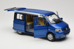 Volkswagen California T4 Ravenna Blue Metallic Norev 1:18 188607 Metāls — attēls 5 no 8