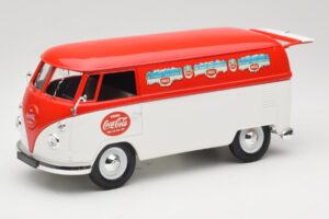 Volkswagen T1 Combi Coca-Cola Solido 1:18 9512 Metāls — attēls 2 no 8