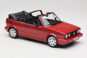 Volkswagen Golf Mk1 Kabriolets Sarkans Norev 1:18 188626 Metāls — attēls 4 no 6