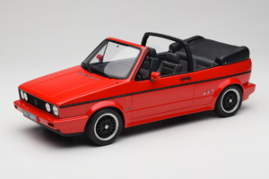 Volkswagen Golf Mk1 Kabriolets Sportline Sarkans Otto 1:12 G095 Sveķi