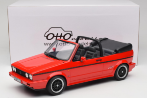 Volkswagen Golf Mk1 Kabriolets Sportline Sarkans Otto 1:12 G095 Sveķi — attēls 6 no 6