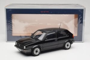 Volkswagen Golf CL Mk2 Melns Norev 1:18 188554 Metāls — attēls 8 no 8