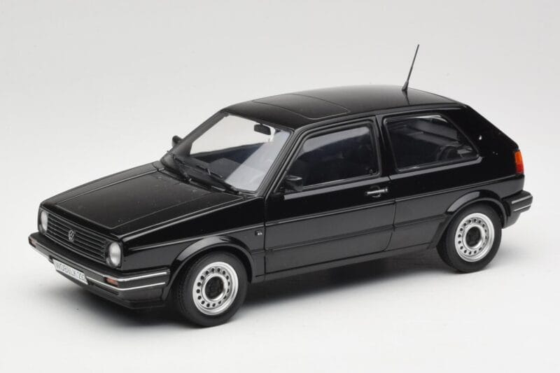 Volkswagen Golf CL Mk2 Melns Norev 1:18 188554 Metāls