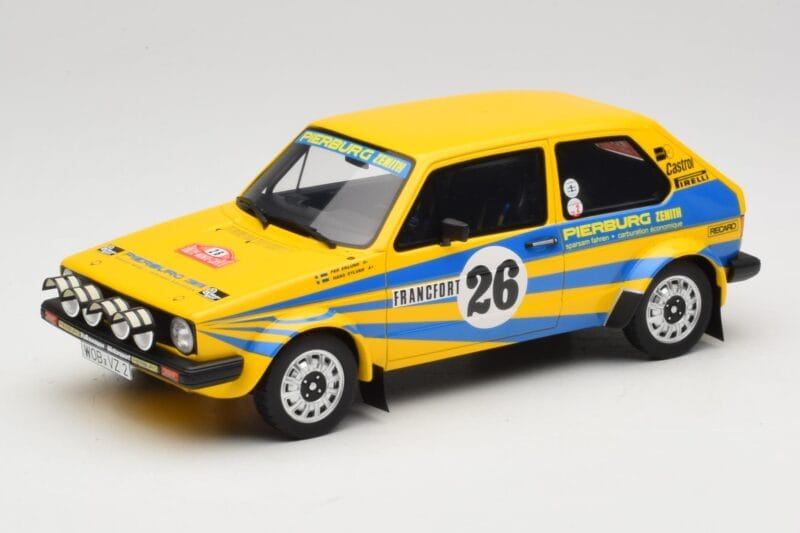Volkswagen Golf GTI Mk1 Group 2 #26 P. Eklund / H-O. Hansson Volkswagen Motorsport Rally Monte Carlo 1980 Otto 1:18 OT1162 Sv