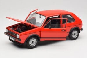 Volkswagen Golf GTI Mk1 Sarkans Solido 1:18 8166 Metāls — attēls 2 no 8