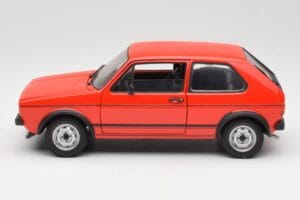 Volkswagen Golf GTI Mk1 Sarkans Solido 1:18 8166 Metāls — attēls 4 no 8