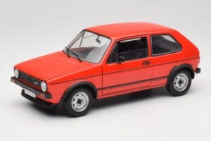 Volkswagen Golf GTI Mk1 Sarkans Solido 1:18 8166 Metāls