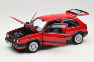 Volkswagen Golf GTI Mk2 Sarkans Norev 1:18 188438 Metāls — attēls 2 no 8