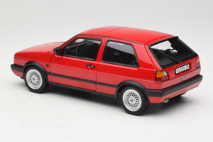 Volkswagen Golf GTI Mk2 Sarkans Norev 1:18 188438 Metāls — attēls 7 no 8