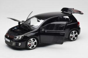 Volkswagen Golf GTI Mk6 Melns Norev 1:18 188502 Metāls — attēls 2 no 8