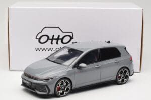 Volkswagen Golf GTI Mk8 Pelēks Otto 1:18 OT1137 Sveķi — attēls 6 no 6