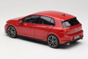 Volkswagen Golf GTI Mk8 Tornado Red Norev 1:18 188595 Metāls — attēls 7 no 8
