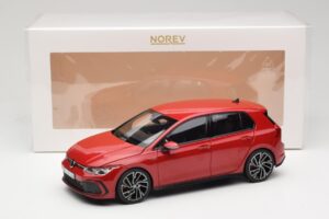 Volkswagen Golf GTI Mk8 Tornado Red Norev 1:18 188595 Metāls — attēls 8 no 8