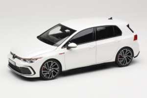 Volkswagen Golf GTI Mk8 White Metallic Norev 1:18 188593 Metāls
