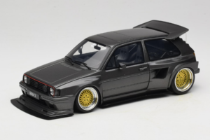 Volkswagen Golf Mk2 Khyzyl Saleem Pelēks Otto 1:18 OT476 Sveķi