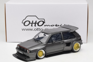 Volkswagen Golf Mk2 Khyzyl Saleem Pelēks Otto 1:18 OT476 Sveķi — attēls 6 no 6