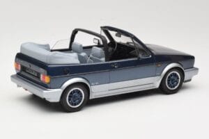 Volkswagen Golf Mk1 Kabriolets Bel Air Blue Metallic Norev 1:18 188404 Metāls — attēls 2 no 6