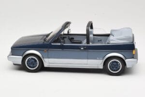 Volkswagen Golf Mk1 Kabriolets Bel Air Blue Metallic Norev 1:18 188404 Metāls — attēls 3 no 6