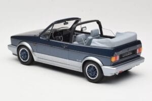Volkswagen Golf Mk1 Kabriolets Bel Air Blue Metallic Norev 1:18 188404 Metāls — attēls 5 no 6