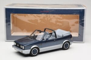 Volkswagen Golf Mk1 Kabriolets Bel Air Blue Metallic Norev 1:18 188404 Metāls — attēls 6 no 6