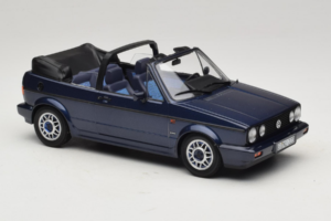 Volkswagen Golf Mk1 Kabriolets Quartett Inca Blue Norev 1:18 188628 Metāls — attēls 4 no 6