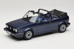 Volkswagen Golf Mk1 Kabriolets Quartett Inca Blue Norev 1:18 188628 Metāls