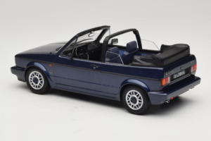 Volkswagen Golf Mk1 Kabriolets Quartett Inca Blue Norev 1:18 188628 Metāls — attēls 5 no 6