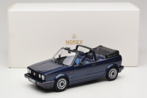 Volkswagen Golf Mk1 Kabriolets Quartett Inca Blue Norev 1:18 188628 Metāls — attēls 6 no 6