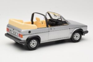 Volkswagen Golf Mk1 Kabriolets Sudrabs Sun Star 1:18 VW004 Metāls — attēls 3 no 8
