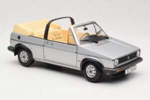 Volkswagen Golf Mk1 Kabriolets Sudrabs Sun Star 1:18 VW004 Metāls — attēls 6 no 8