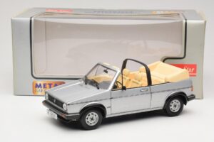 Volkswagen Golf Mk1 Kabriolets Sudrabs Sun Star 1:18 VW004 Metāls — attēls 8 no 8