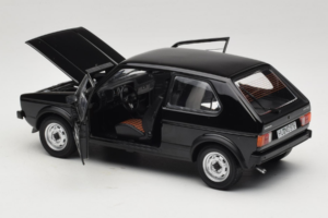 Volkswagen Golf Mk1 GTI Melns Norev 1:18 188487 Metāls — attēls 5 no 8