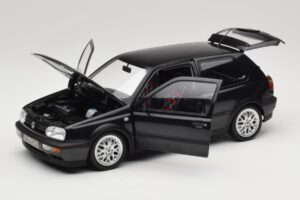 Volkswagen Golf Mk3 GTI Black Metallic Norev 1:18 188415 Metāls — attēls 2 no 8