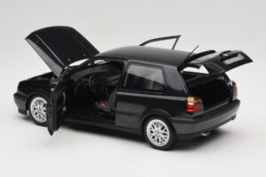 Volkswagen Golf Mk3 GTI Black Metallic Norev 1:18 188415 Metāls — attēls 5 no 8