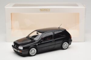 Volkswagen Golf Mk3 GTI Black Metallic Norev 1:18 188415 Metāls — attēls 8 no 8