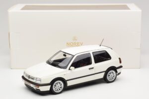 Volkswagen Golf Mk3 GTI Candy White Norev 1:18 188508 Metāls — attēls 8 no 8
