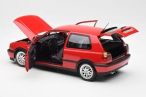 Volkswagen Golf Mk3 GTI Flash Red Norev 1:18 188418 Metāls — attēls 5 no 8