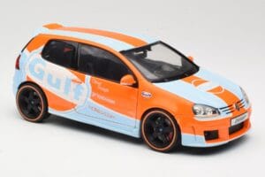 Volkswagen Golf Mk5 Zender Gulf Norev 1:18 188454 Metāls — attēls 6 no 8