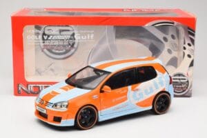 Volkswagen Golf Mk5 Zender Gulf Norev 1:18 188454 Metāls — attēls 8 no 8