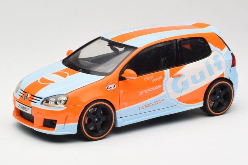 Volkswagen Golf Mk5 Zender Gulf Norev 1:18 188454 Metāls