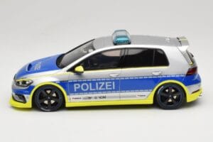 Volkswagen Golf Mk7 R Oettinger Policija Pelēks Otto 1:18 OT1117 Sveķi — attēls 3 no 6