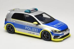 Volkswagen Golf Mk7 R Oettinger Policija Pelēks Otto 1:18 OT1117 Sveķi — attēls 4 no 6