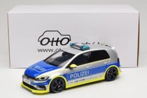 Volkswagen Golf Mk7 R Oettinger Policija Pelēks Otto 1:18 OT1117 Sveķi — attēls 6 no 6