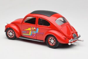 Volkswagen Vabole Sarkans Solido 1:18 8306 Metāls — attēls 7 no 8
